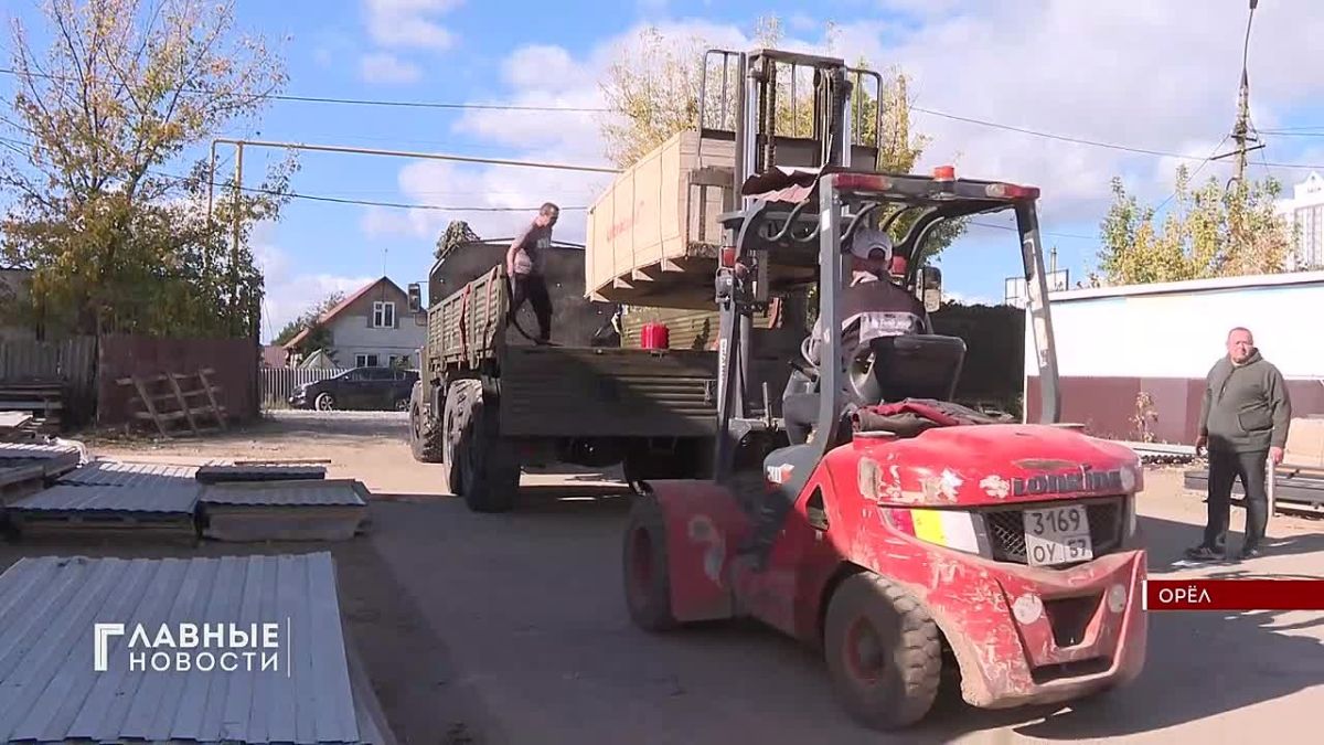 Очередной гуманитарный груз на передовую отправился из Орла от волонтерского Союза "Поддержим СВОих"