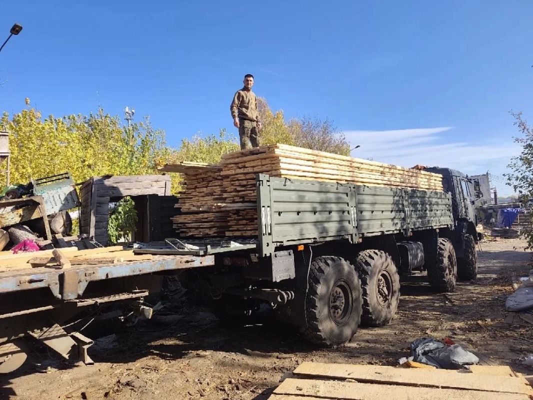 Еще одну гуманитарную посылку передали бойцам на Харьковское направление