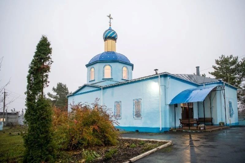 В поселке под Орлом восстанавливают храм Знамение после пожара