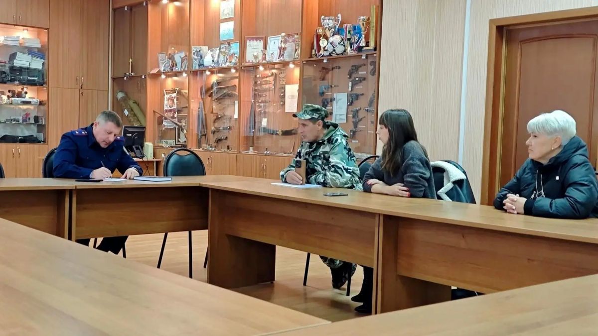 Руководитель следственного управления провёл личный приём граждан