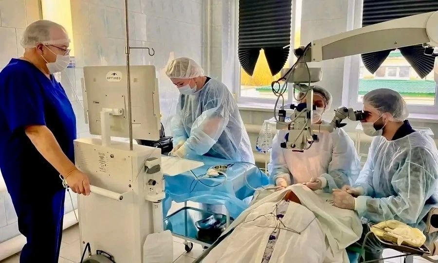 В Орле в БСМП им. Н. А. Семашко возобновили хирургическое лечение катаракты