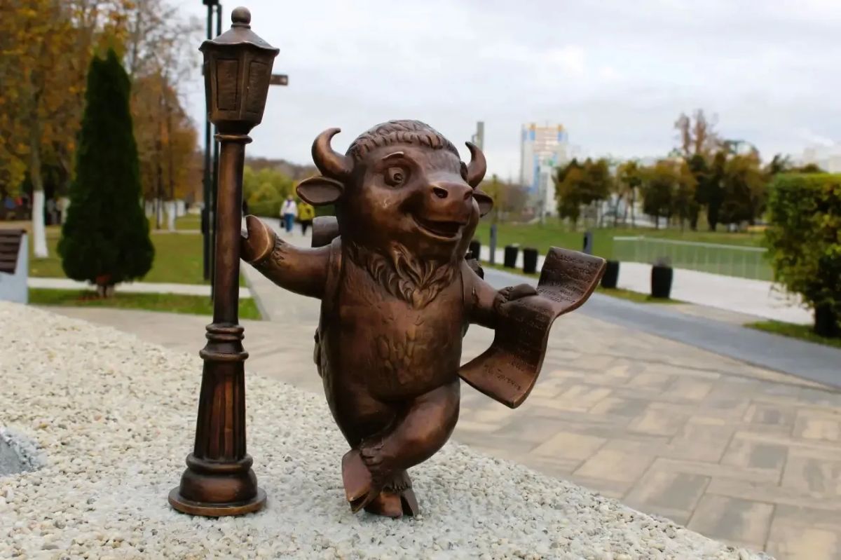 Бронзовые зубрята заселяют Орёл!