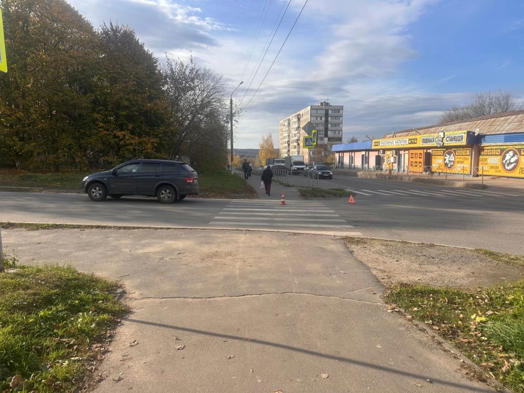 В Орле на переходе сбили пешехода