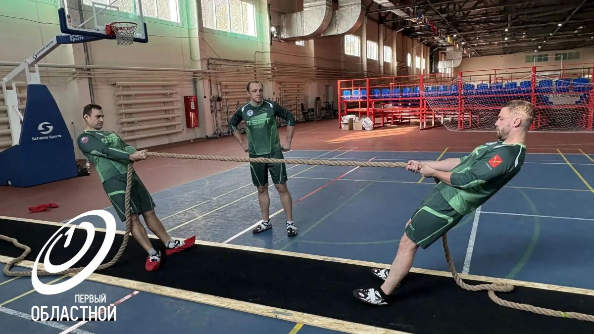 В Орле проходит Чемпионат области по перетягиванию каната