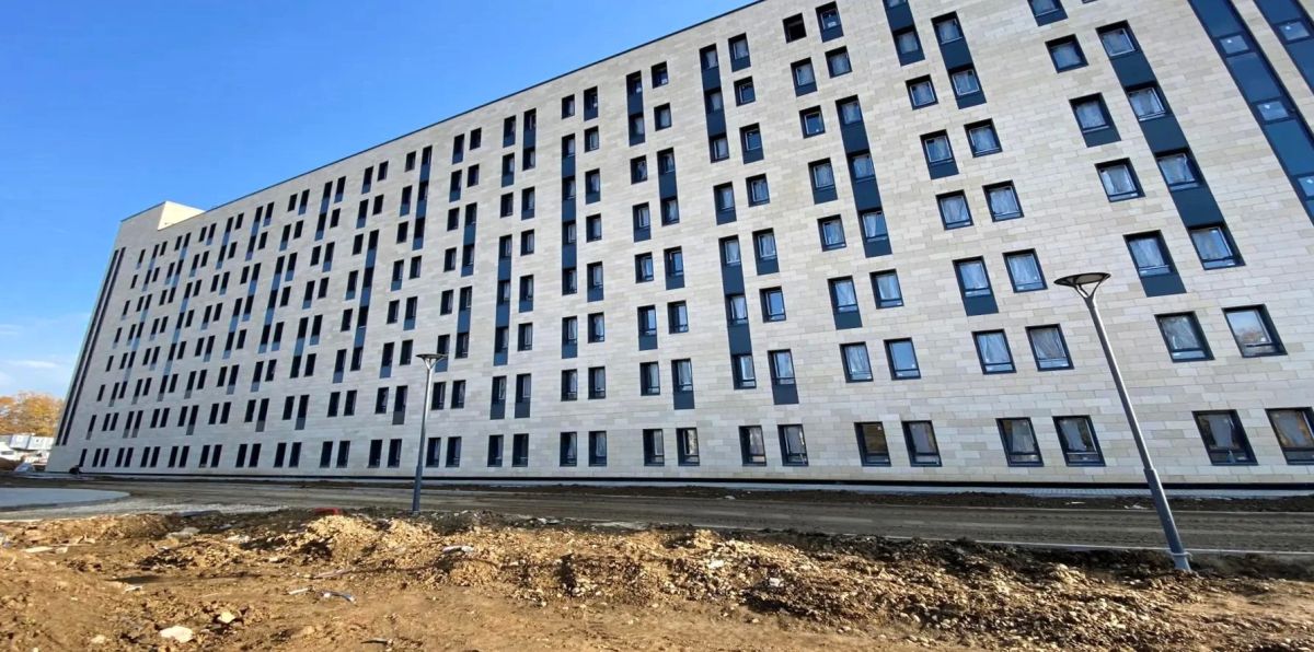 На 70% готово общежитие на базе кампуса в Орле