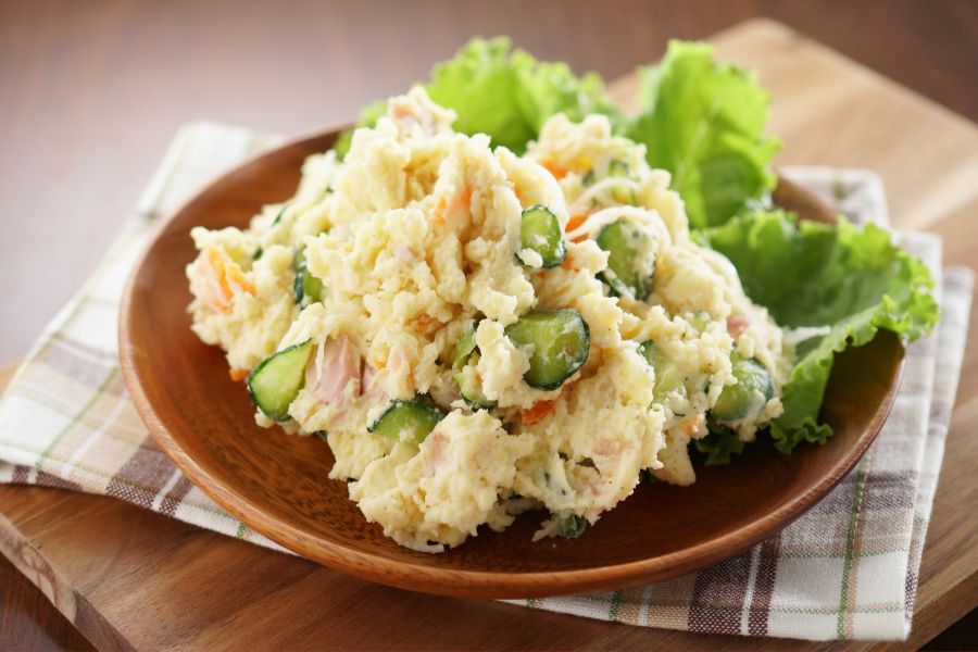 Японский картофельный салат: необычное сочетание, завораживающий вкус