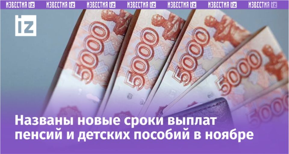 Изменения в выплатах пенсий и детских пособий в ноябре 2025: что нужно знать