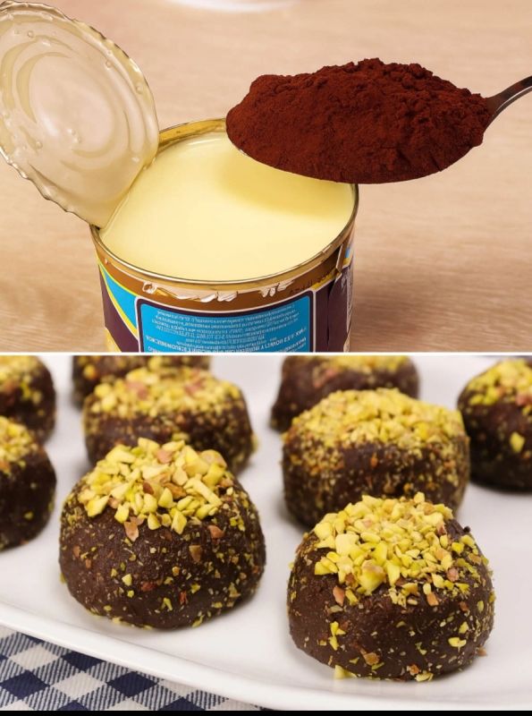 Уникальные конфеты за 15 минут: готовим с сгущенкой и какао