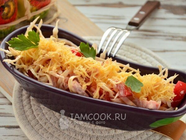 Легкий и сытный капустный салат: идеальный выбор для повседневного ужина