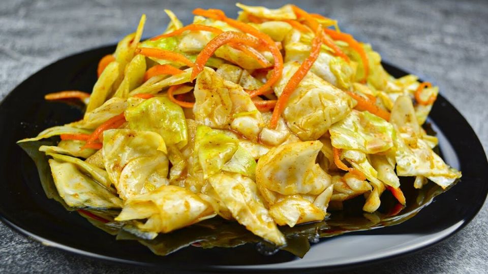 Необычная капуста по-корейски: яркий акцент на вашем столе