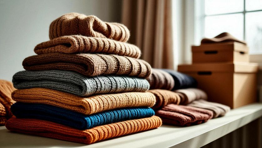 Упорядочите шкаф: секреты эффективного хранения сезонной одежды
