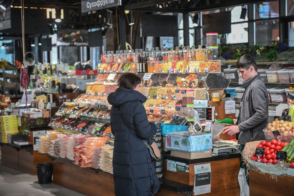 На московских ярмарках чудеса из сушеных овощей и фруктов