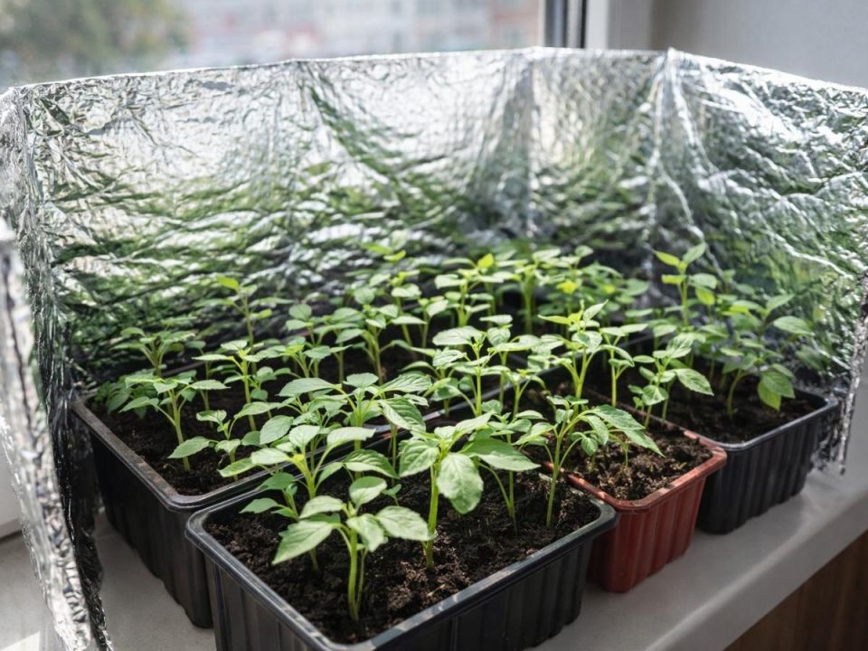 Как сделать рассаду идеальной без лишних затрат и усилий