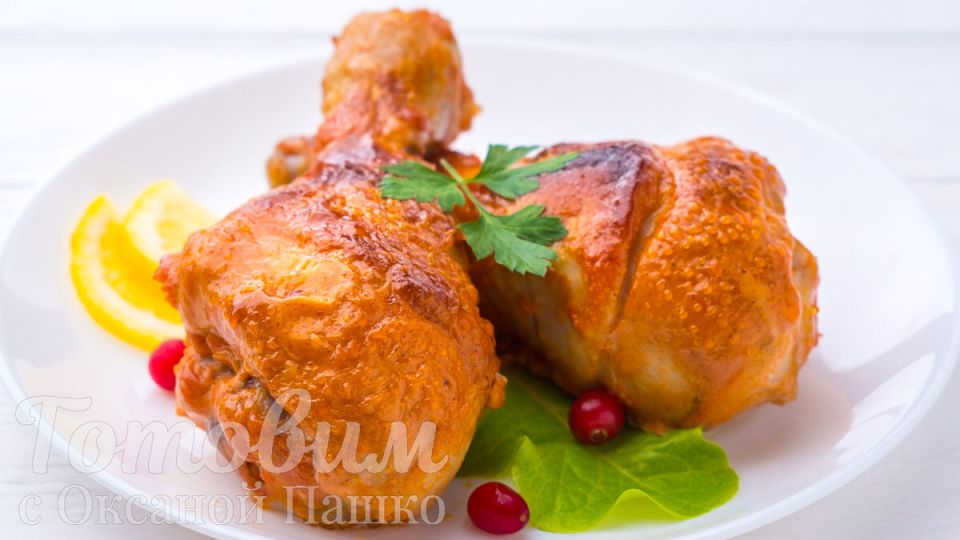 Нежные куриные ножки в духовке: Быстро и Вкусно!