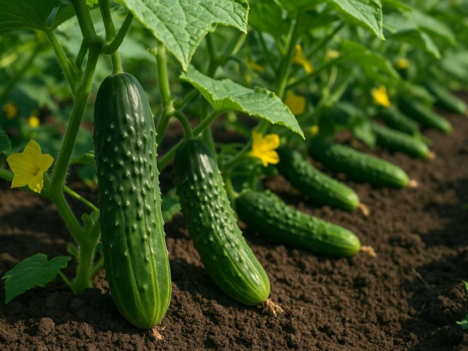 Как янтарная кислота помогает огурцам в теплице
